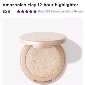 Tarte Amazonian clay 12-hour highlighter.